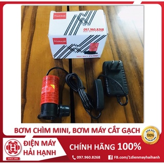Bơm chìm mini - bơm nước cắt rãnh tường, gạch, bê tông 12v-30w-8l/min – new 100%.