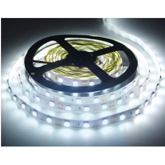 Đèn Led dây dán 5054,12V cuộn 5m siêu sáng,ánh sáng trắng,vàng trang trí trong nhà chất lượng cao siêu bền.