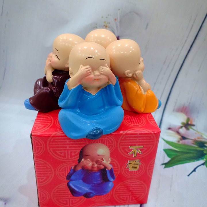 Tượng phong thủy 4 không siêu đáng yêu SGD30
