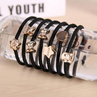 Set 5 / 10 Dây Buộc Tóc Co Giãn Thời Trang Nữ