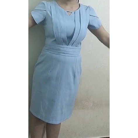 Đầm voan suông size L. A01