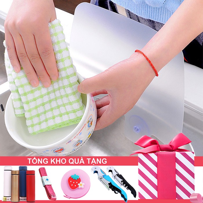 Tấm Chắn Nước KHI RỬA BÁT Thông Minh - Vách Ngăn Chắn Bồn Rửa Chén Chống Bắn Nước