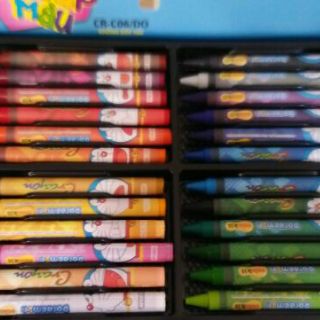 BÚT SÁP MÀU (24 màu)Doraemon