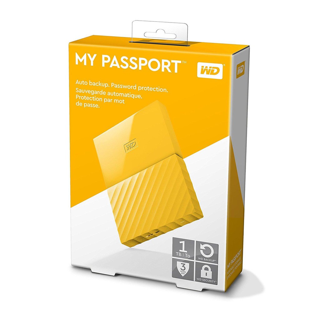 Ổ Cứng Di Động WD My Passport HDD 1TB