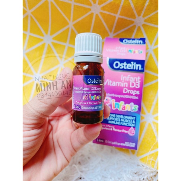 [CHÍNH HÃNG]‼️Vitamin Ostelin D3 Drops của Úc dạng nhỏ giọt 2.4ml ‼️