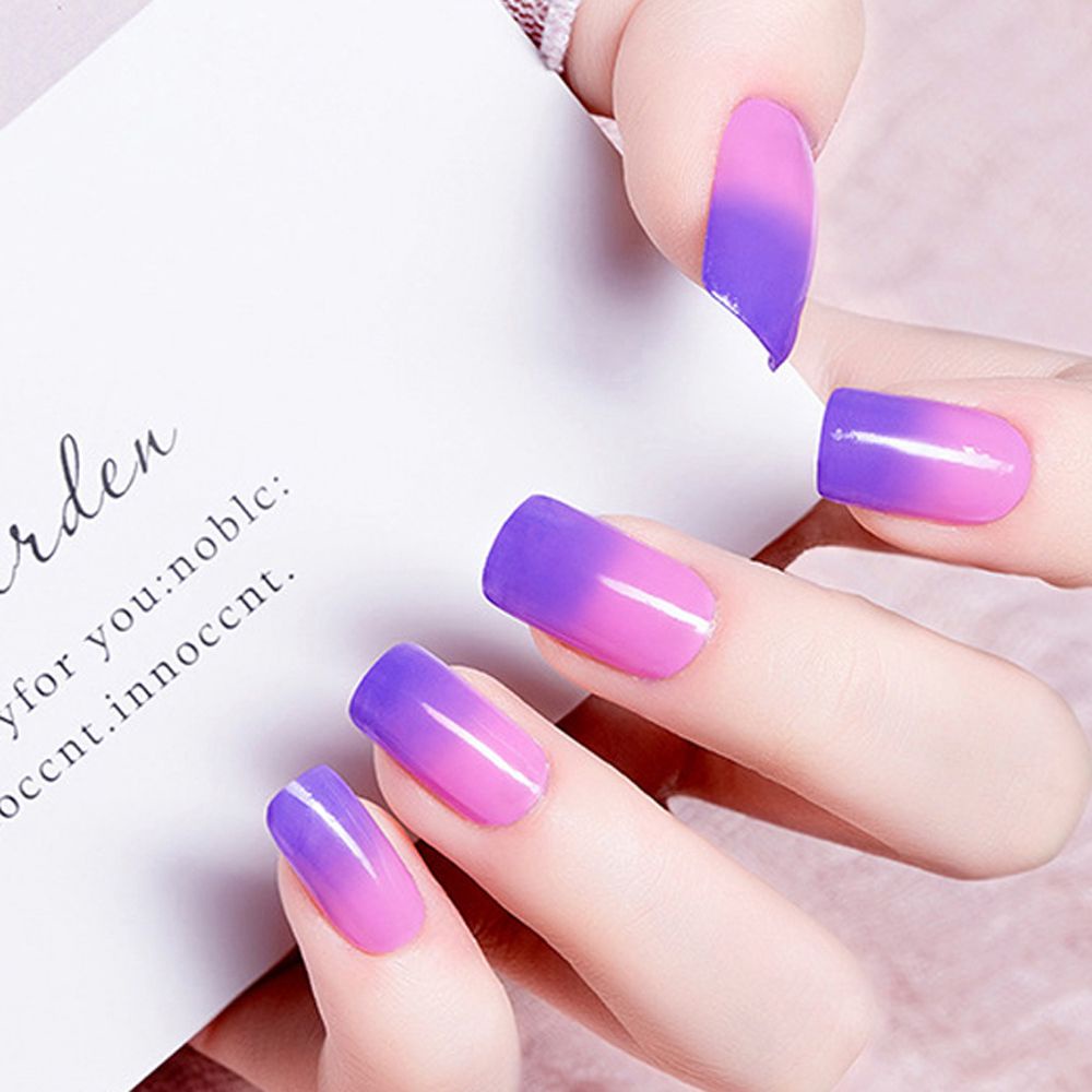 [Hàng mới về] Sơn móng tay thời trang 7ml thay đổi màu sắc theo nhiệt độ