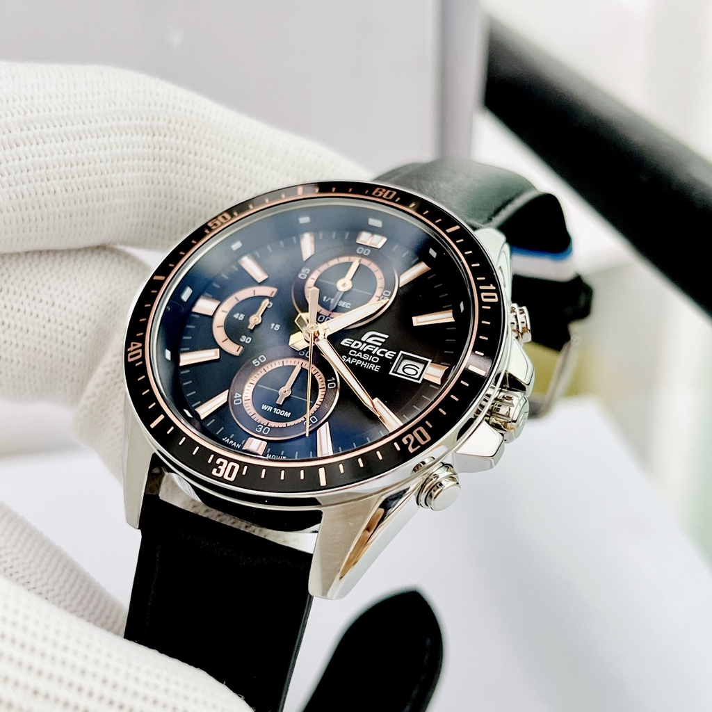 Đồng Hồ Casio Nam Dây Da Chính Hãng EDIFICE EFR-S565L-1AVUDF