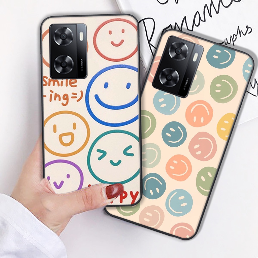 ỐP lưng Oppo A57 4G - Oppo A57 2022 mặt cười smile siêu đẹp giá rẻ cực chất