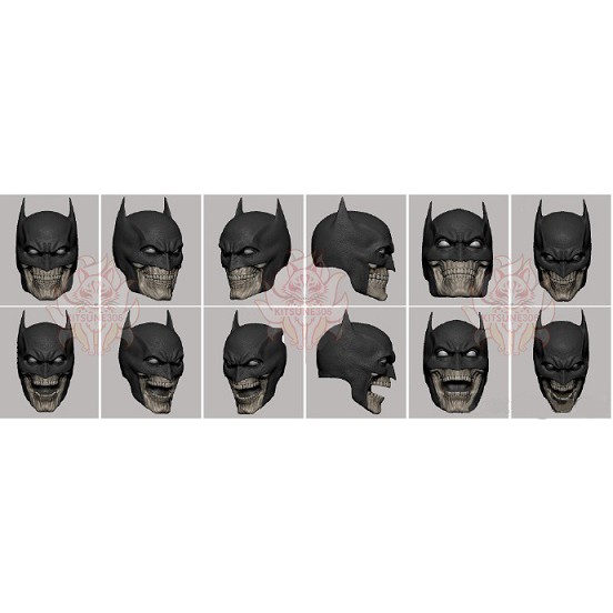 1/12 head zombie batman