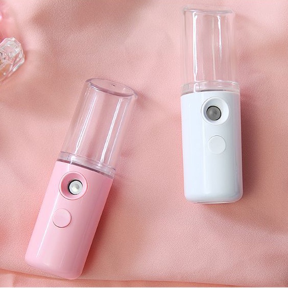 Máy Xịt Khoáng, Phun Sương Cấp Ẩm, Xông Mặt Nano Cầm Tay Mini Cấp Cho Da Tiện Lợi