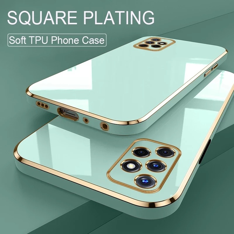 Ốp điện thoại silicone mềm chống sốc 6D sang trọng cho Samsung Galaxy A04s A04 A53 5G A23 A13 4G A73 A33 TPU lưng viền vuông trọng dành