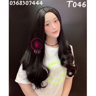 TÓC Giả CẢ ĐẦU HAI MÁI XOĂN DÀI - TÓC GIẢ NỮ SỢI TƠ SIÊU CẤP