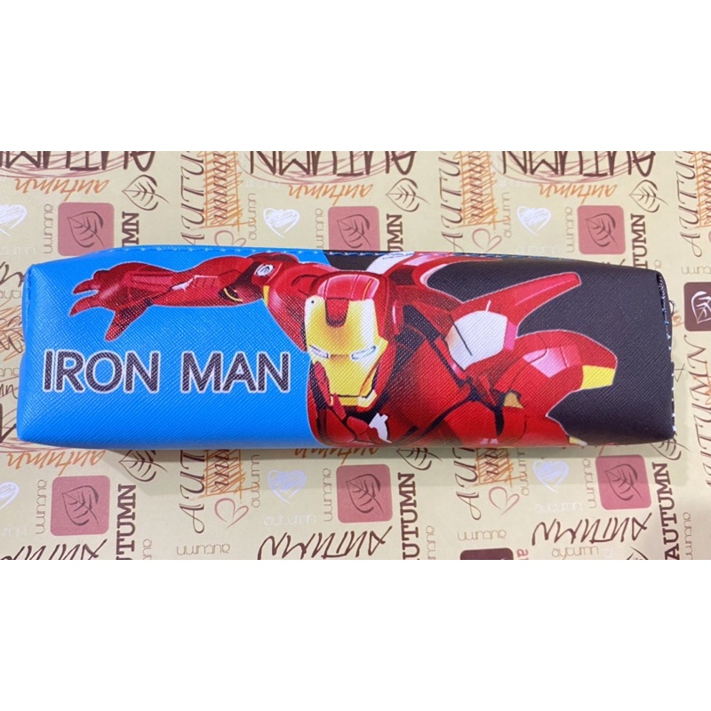 Ví-Hộp đựng bút khoá zip hình siêu nhân, công chúa cho bé