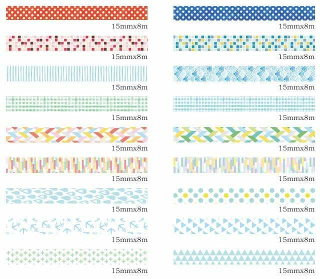 Washi tape - băng dính trang trí