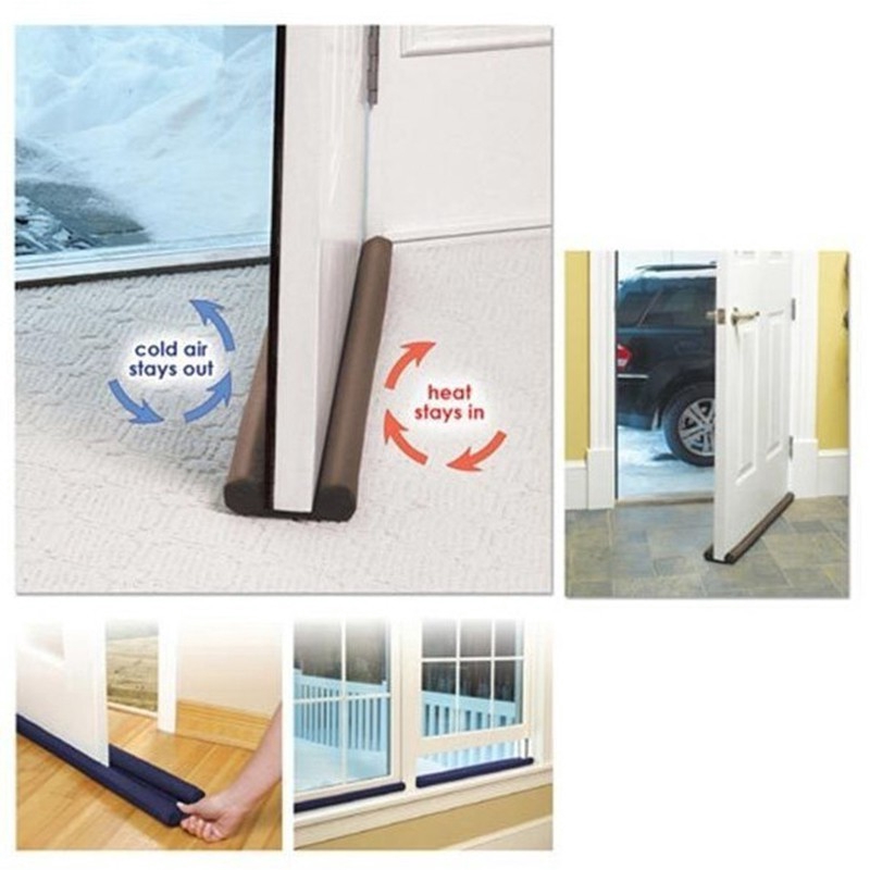 Ready Stock Guard Wind Dust Blocker Sealer Stopper Insulator Door Brown Interior Or Exterior Doors And Windows Protecter Door Stops