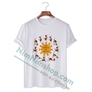 Áo thun Unisex chất liệu Poly 4 chiều thiết kế Yoga