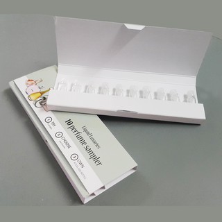 Hộp giấy (không chai) đựng mẫu thử nước hoa - dụng cụ chiết nước hoa có hướng dẫn cách chiết nước hoa
