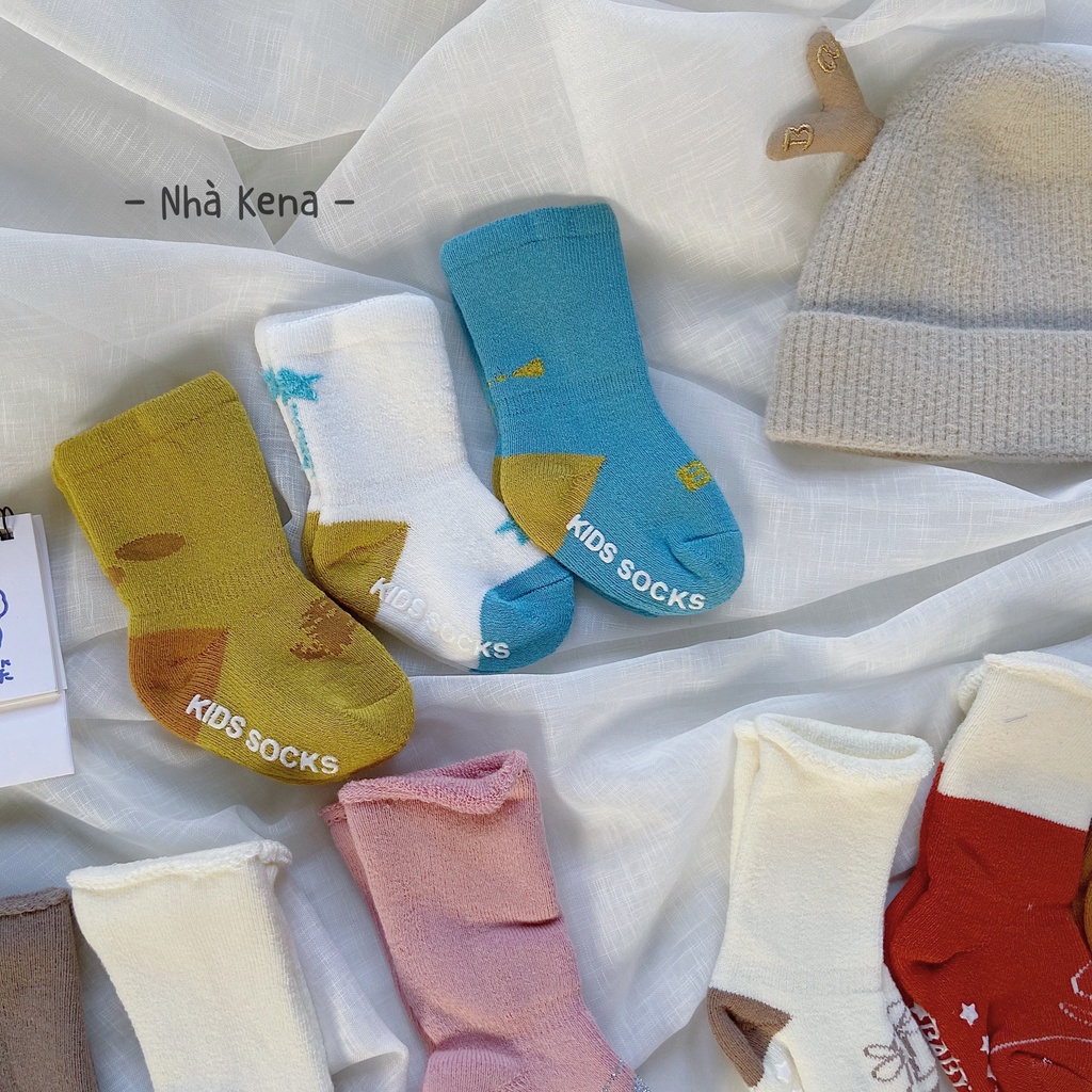 SET 3 ĐÔI TẤT DÀY XÙ ĐẠI HÀN