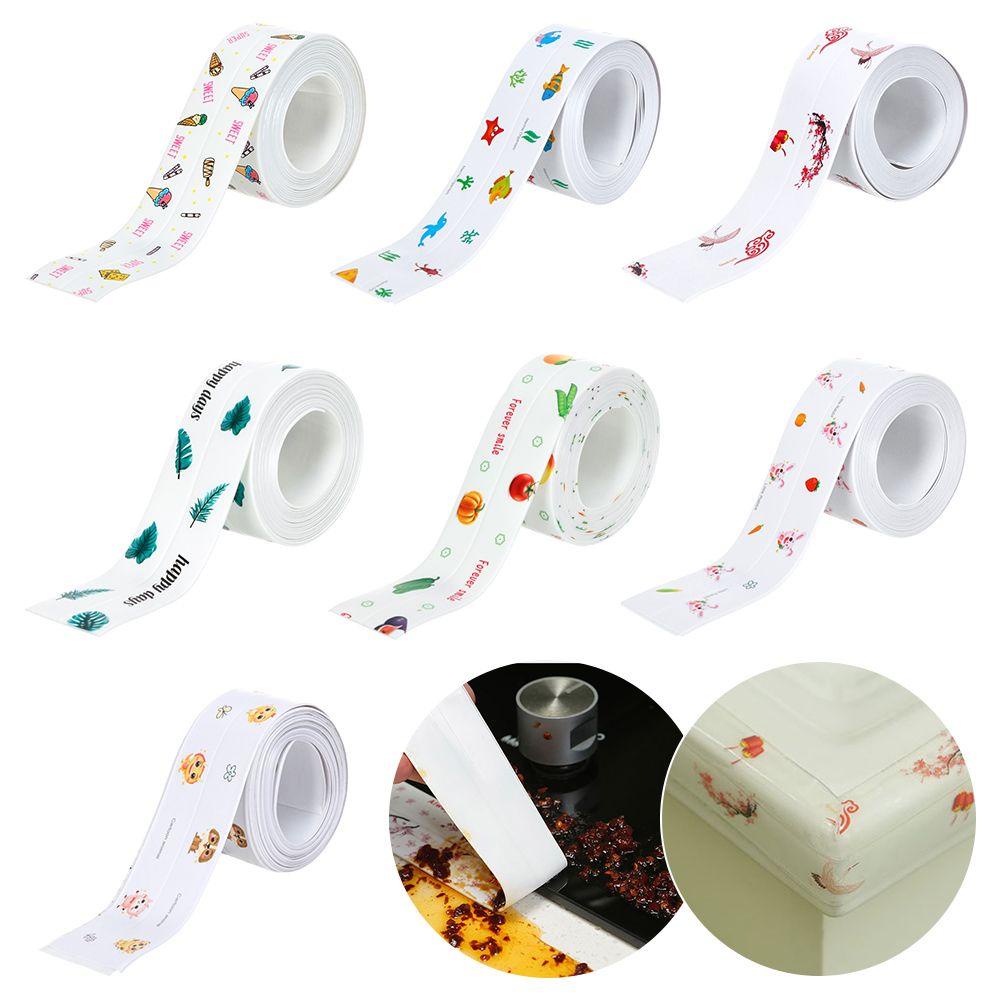 Cuộn Băng Dán Tự Dính Bằng PVC Chống Nước Chống Nấm Mốc Cho Nhà Bếp