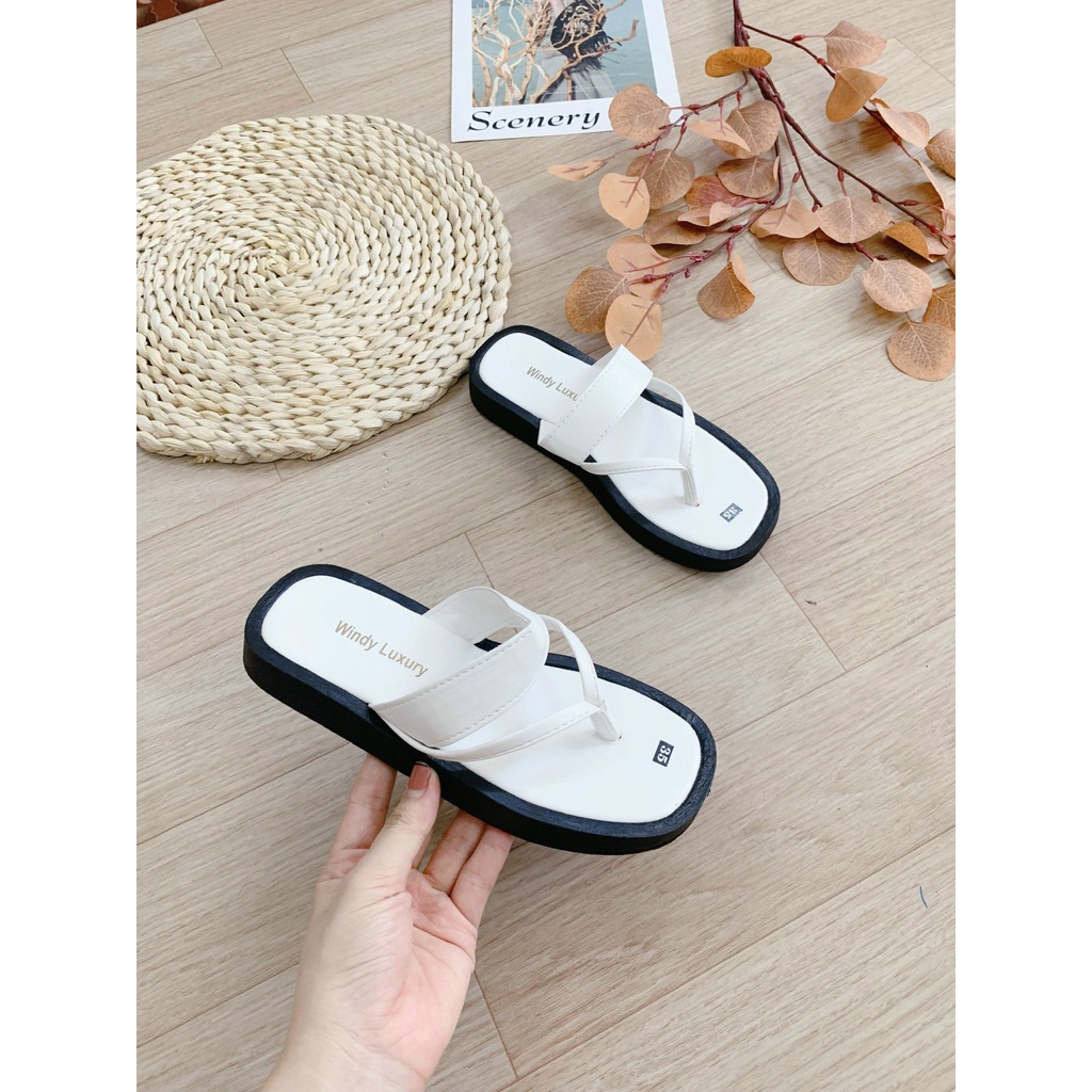 (S85) Dép xỏ ngón nữ quai ngang đế 2 phân siêu nhẹ (Mã XN.241)
