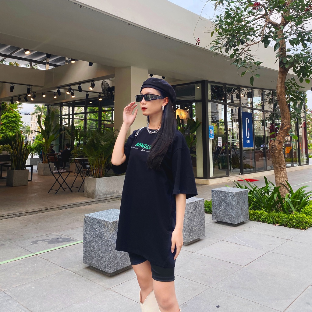 [Mã BMBAU50 giảm 7% đơn 99K] Áo thun nam nữ Form Rộng Tay Lỡ Unisex - Tee Arnold vải cotton 4 chiều - Local Brand | BigBuy360 - bigbuy360.vn