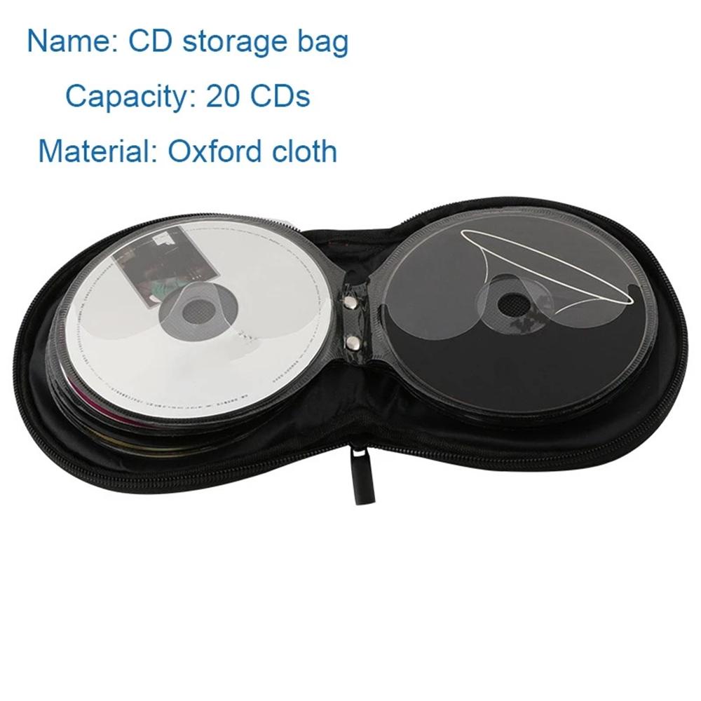 Túi Đựng Đĩa CD DVD VCD Di Động Siêu Bền Tiện Dụng Cho Xe Hơi / Nhà Cửa