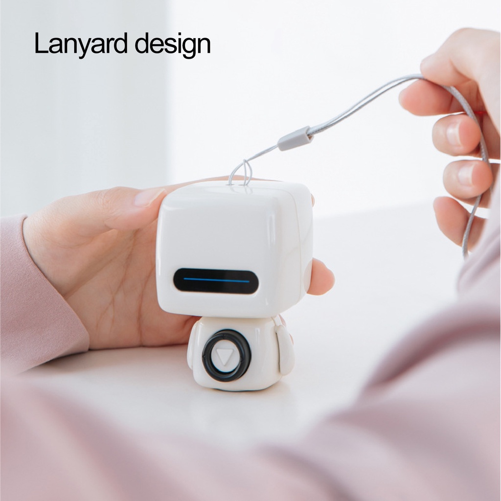 Loa bluetooth không dây hình rô bốt đáng yêu