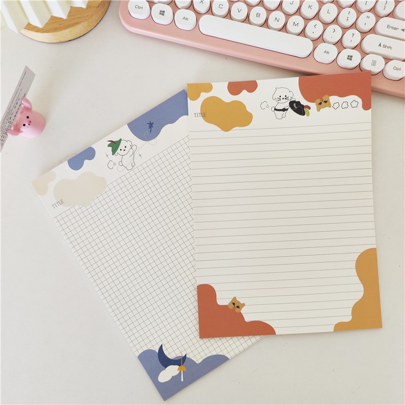 Sổ Tay Ghi Chú Cỡ Lớn In Chữ Tiếng Anh Dễ Thương Cho Học Sinh