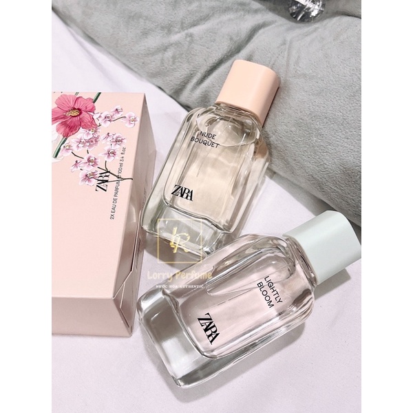 Set Nước Hoa Nữ Cao Cấp Z.a.r.a Nude Bouquet + Lightly Bloom EDP
