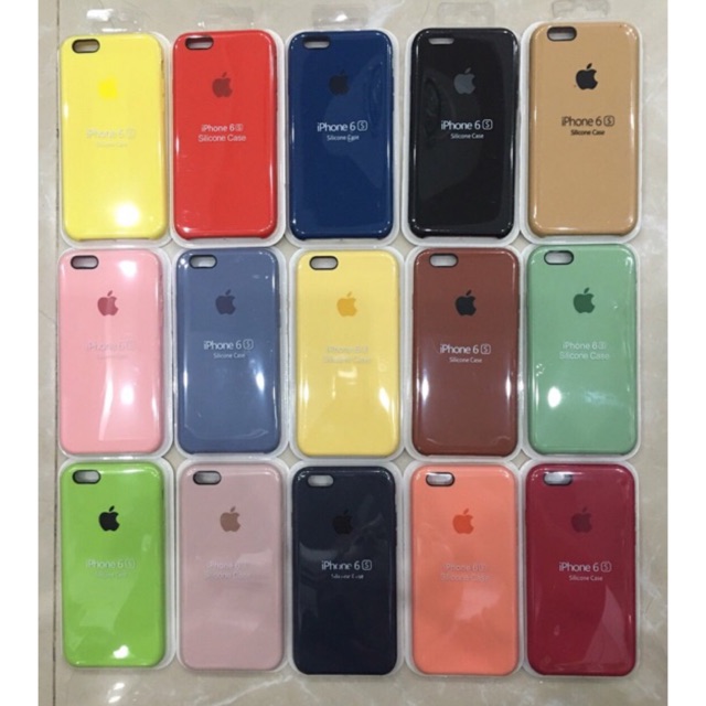 Ốp silicone case iphone 6/6s