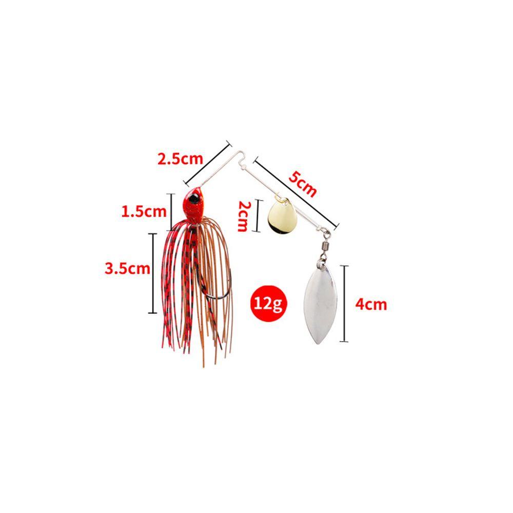 Set 2 Mồi Câu Cá 12G Bằng Kim Loại Cứng Chuyên Dụng