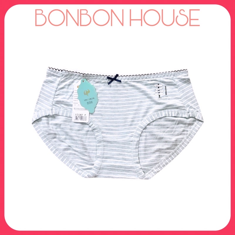 Quần Lót Cotton Hoạ Tiết Kẻ Siêu Nhẹ Cao Cấp