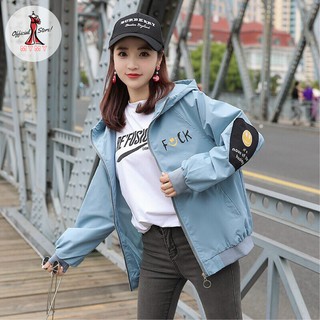 Áo Khoác nữ Cao Cấp MYMY STORE phong cách thời trang - Áo Khoác Dù Nữ 2 Lớp D04