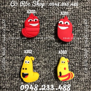 (ẢNH THẬT) - JIBBITZ-Charm-sticker-icon Nút cài trang trí dép Cute (Mã: A300-A315) . Hàng sẵn, ship từ 10 con