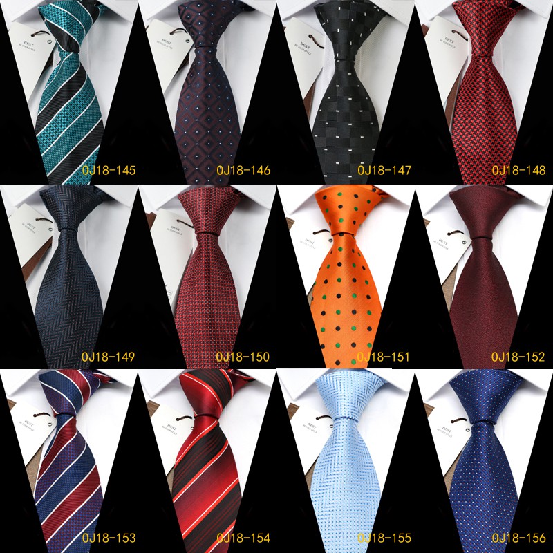 Cà Vạt Chấm Bi 8CM Sang Trọng Dành Cho Nam