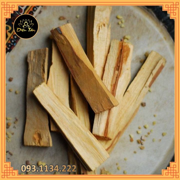 Gỗ Trắc Xanh Palo Santo đốt thơm nhà xô thơm thanh tẩy nhà cửa