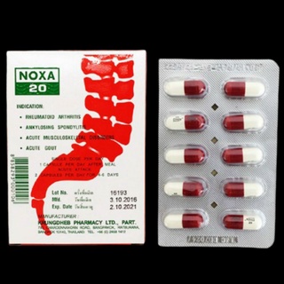 Hộp 10 Viên uống Hỗ trợ Xương Khớp NOVA 20 Thái Lan Chính Hãng