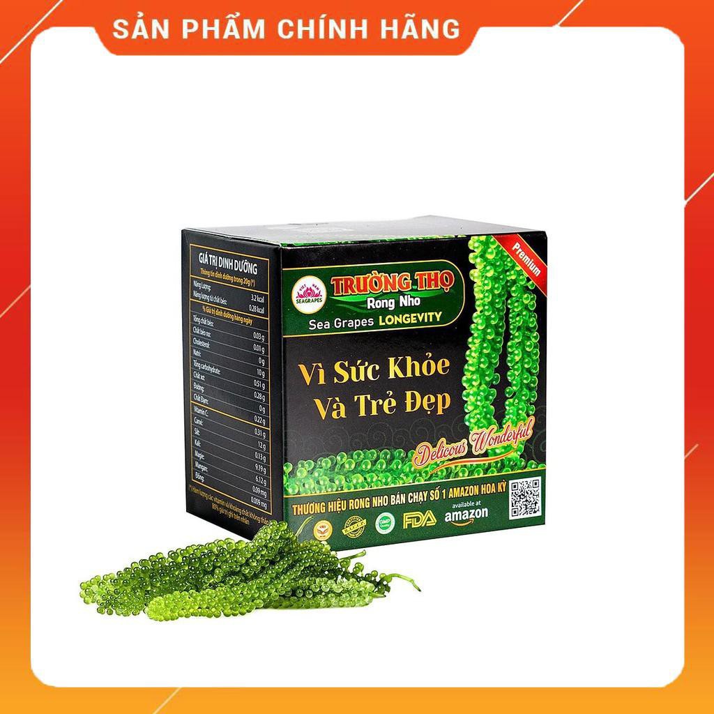 Rong Nho Trường Thọ Cao Cấp - Combo 2 Hộp 4 Gói x 20G - Thần Dược Đại Dương