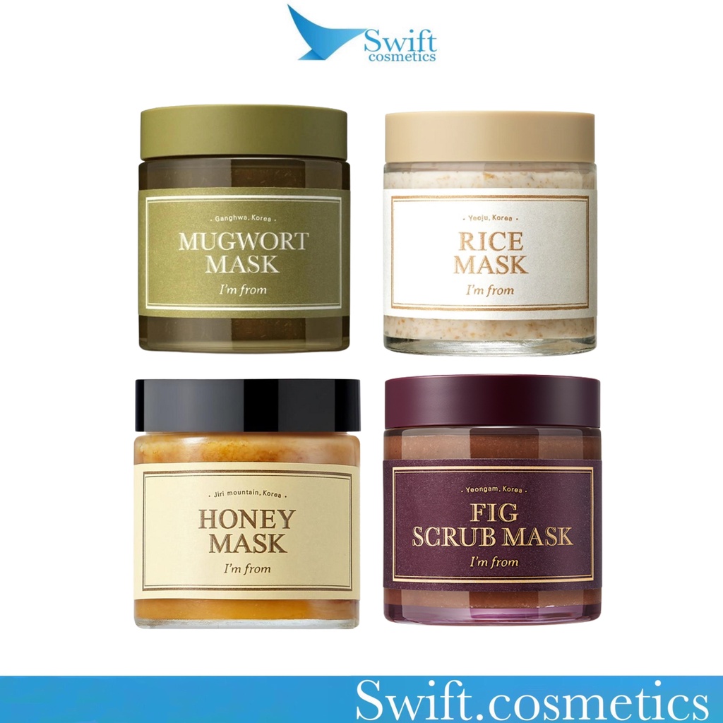 Mặt Nạ I'm From Honey/ Rice/ Volcanic Mask 120g Mật Ong Chống Lão Hóa Và Cấp Ẩm