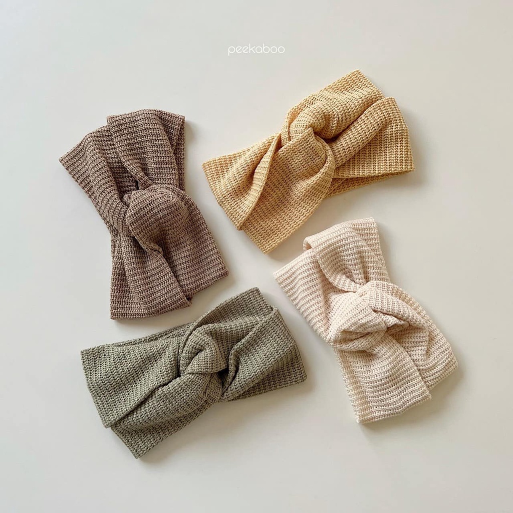 Đồ bộ quần áo cộc tay hachi bé trai gái baby chất len lưới thêu nhẹ mềm mát PEEKABOO Hàn Quốc thời trang trẻ em 2022