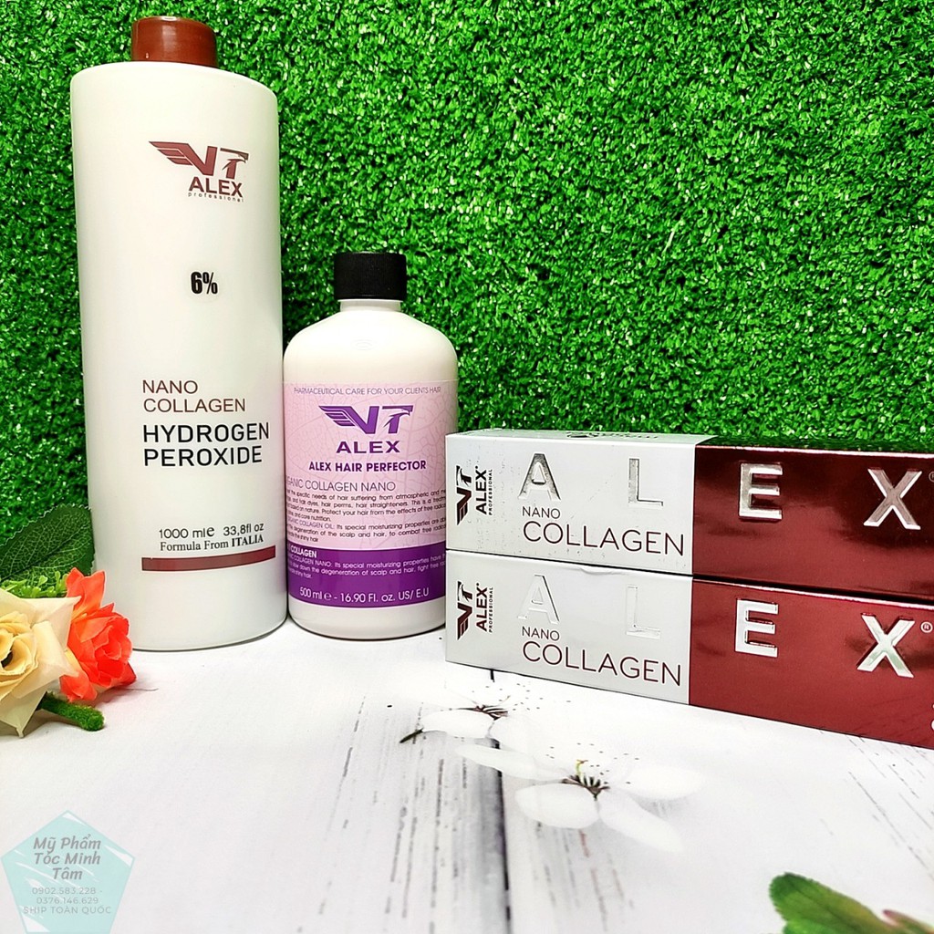 SIÊU PHỤC HỒI TÓC COLLAGEN TƯƠI ALEX