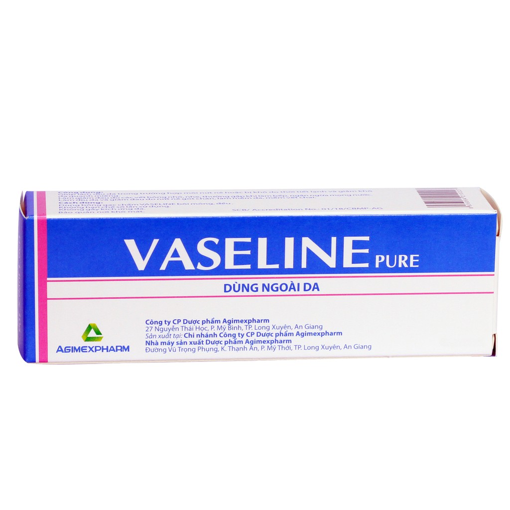 Kem bôi khô môi, nứt gót chân, làm mềm da Vaseline