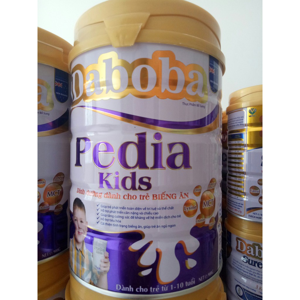 [Combo 2 lon] Sữa công thức cho trẻ biếng ăn - suy dinh dưỡng PEDIA KID 900G