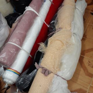Vải voan xốp và lưới