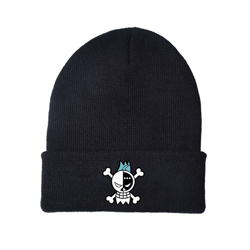 Mũ len beanie họa tiết Luffy Law trong One Piece cho nam và nữ