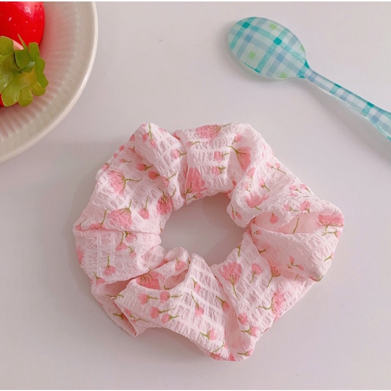 (16 mẫu) Tổng hợp Scrunchies phong cách Hàn Quốc cực hot Sồi House