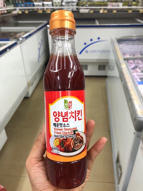 COMBO 1kg bột chiên gà beksul và 1 chai sốt gà 440gr cay/không cay