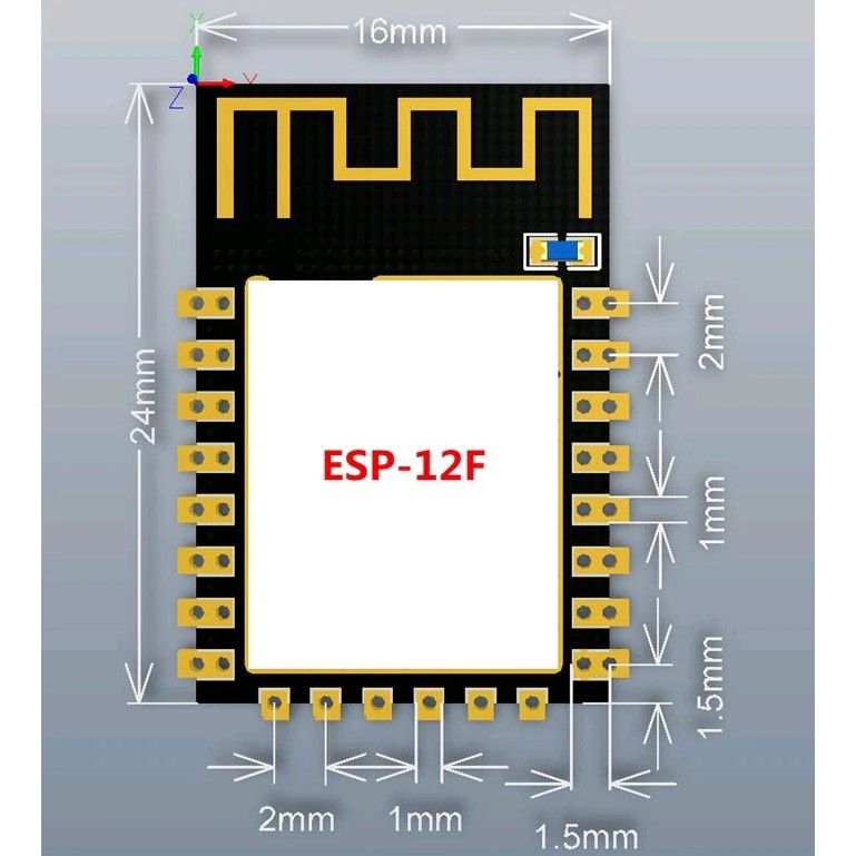 Mô Đun Điều Khiển Từ Xa Wifi Esp8266 Esp-12E Esp-12F Esp12S