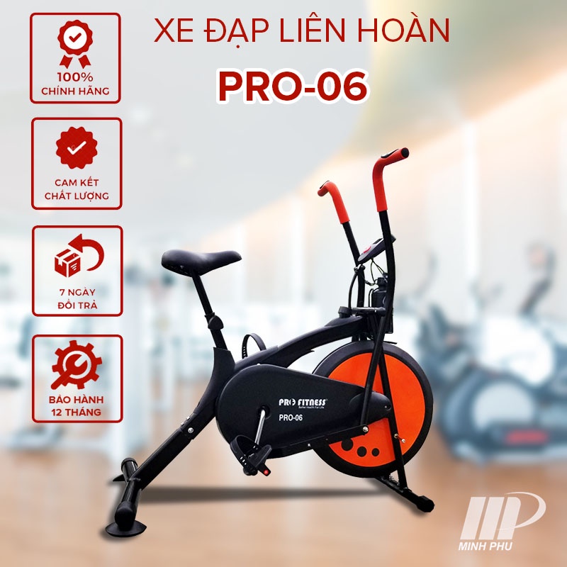 Xe đạp tập thể dục Pro-06 ⚡ Mới nhất 2021⚡  Xe đạp phục hồi chức năng cho người già