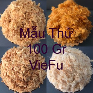 100 gr mẫu thử chà bông gà heo, ruốc gà heo, chà bông cay / VieFu